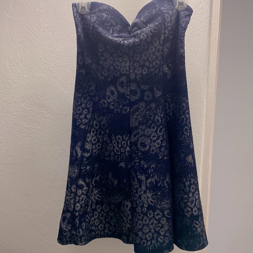 Blue shimmer dress size L